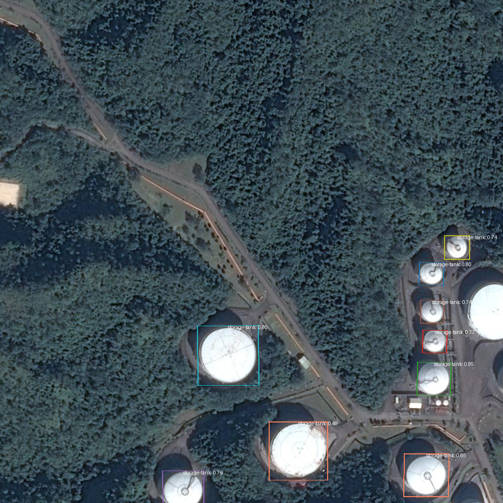 Storage tanks — Rotated FCOS 3×